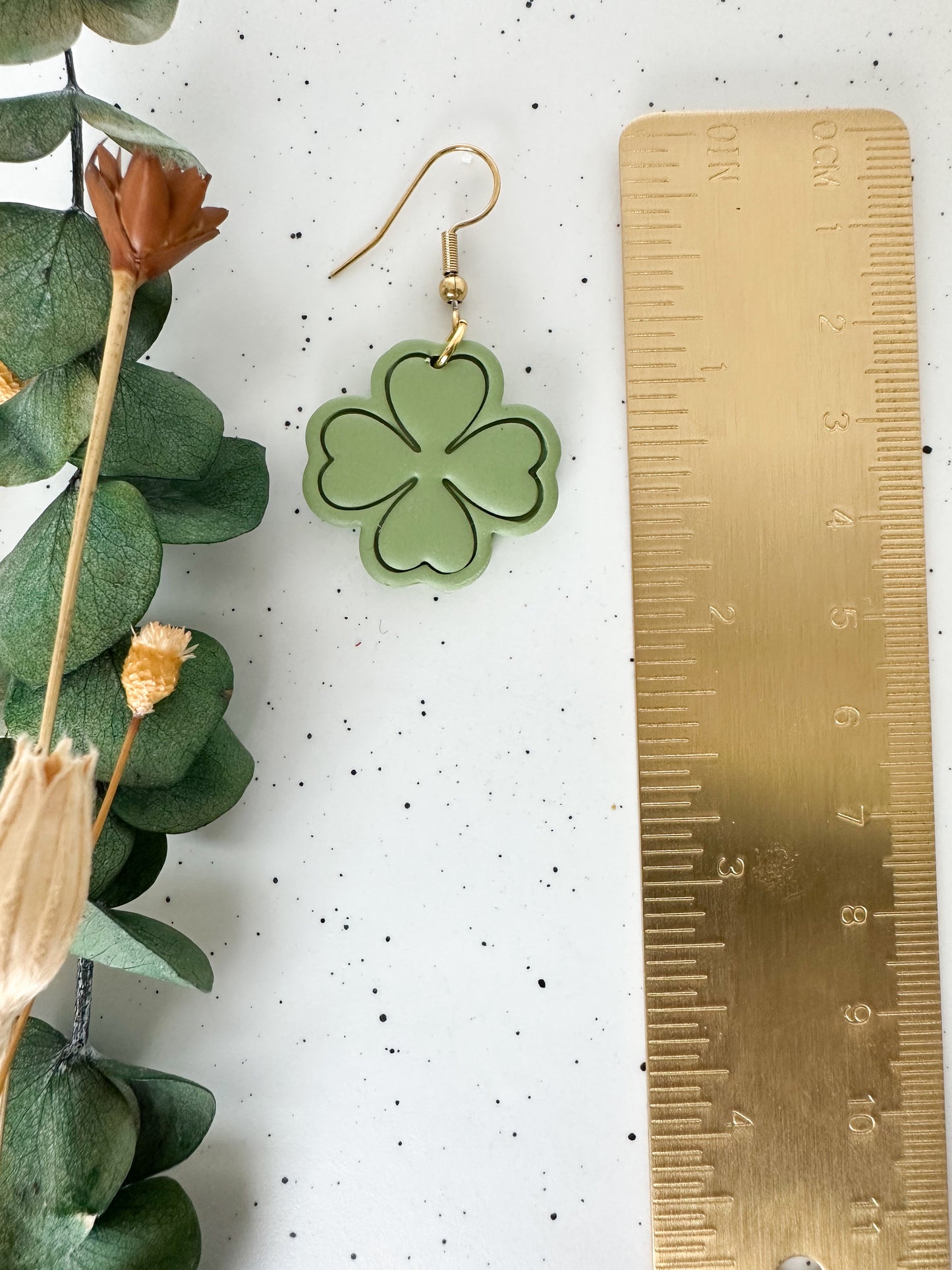 Four Leaf Clover Dangles