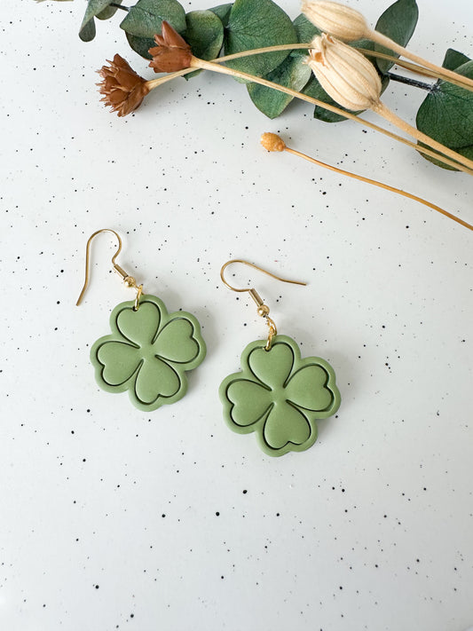 Four Leaf Clover Dangles