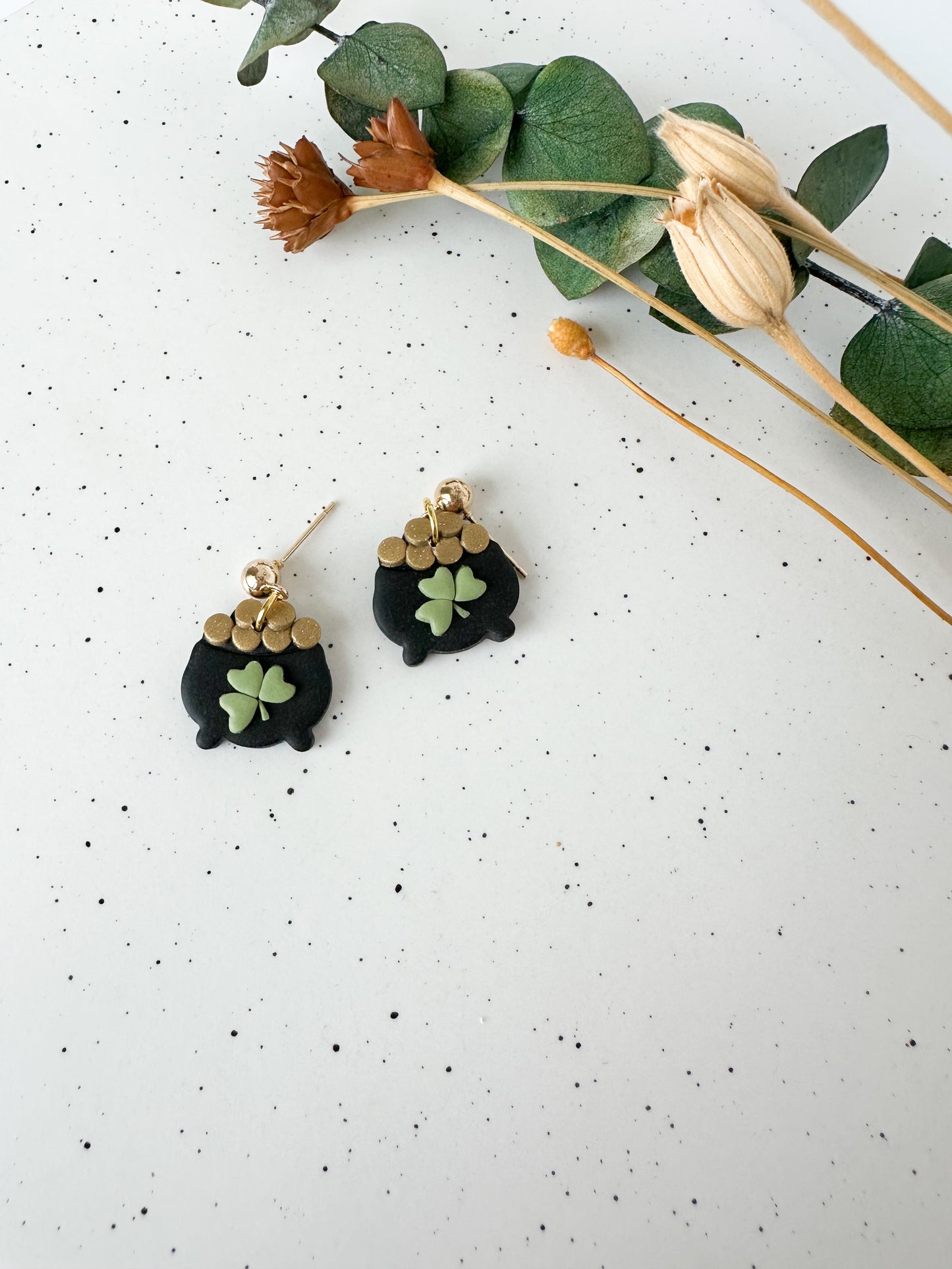 Pot of Gold Earrings