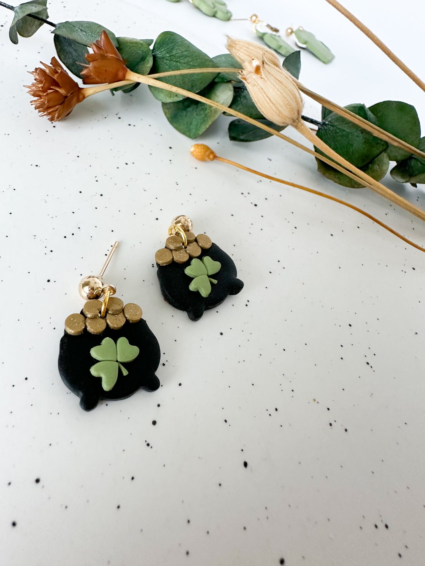 Pot of Gold Earrings