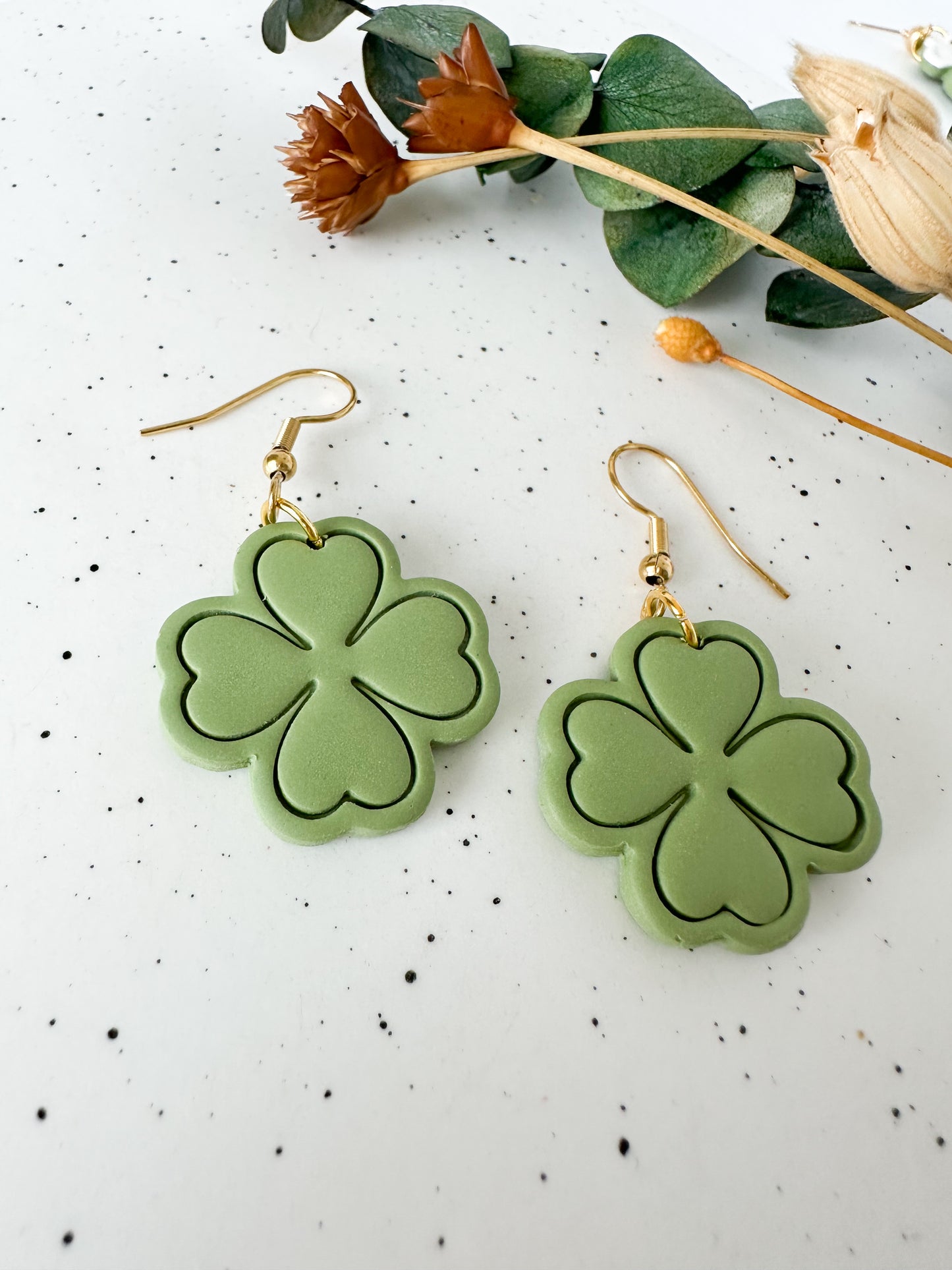 Four Leaf Clover Dangles