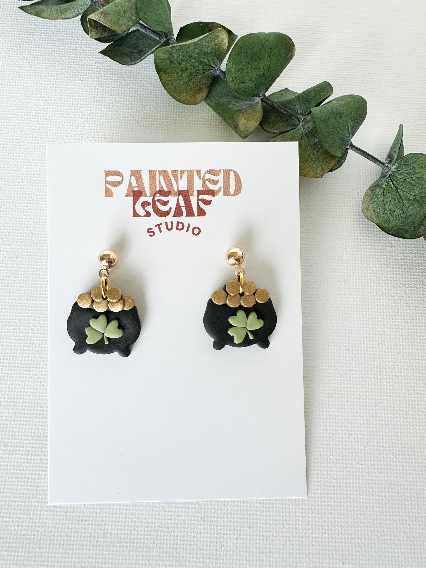 Pot of Gold Earrings