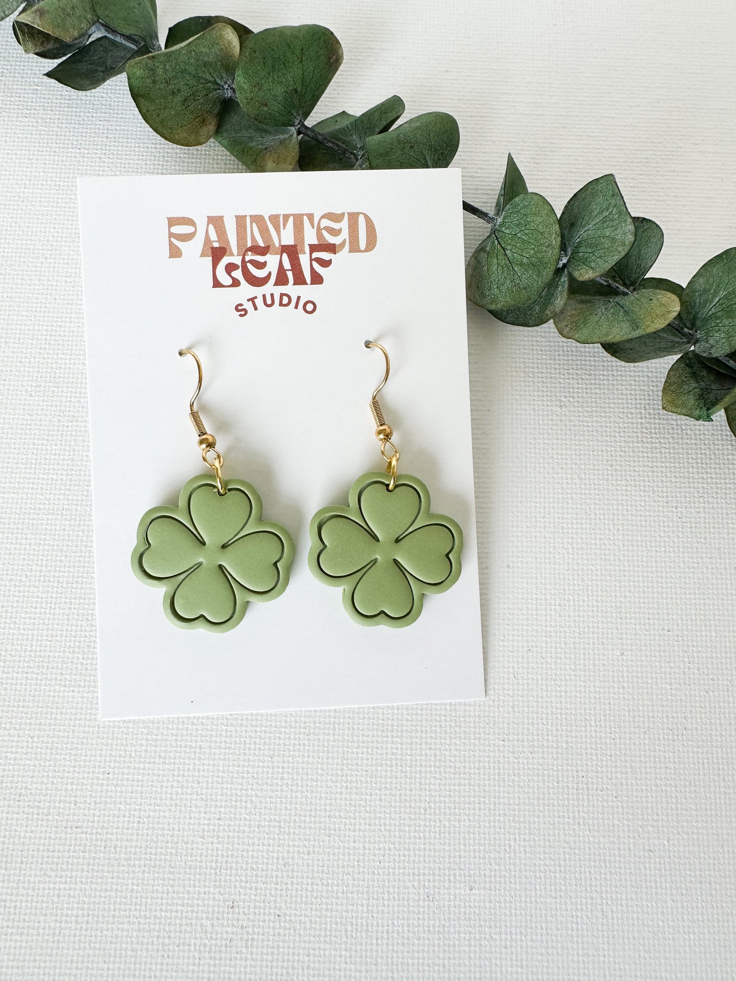 Four Leaf Clover Dangles