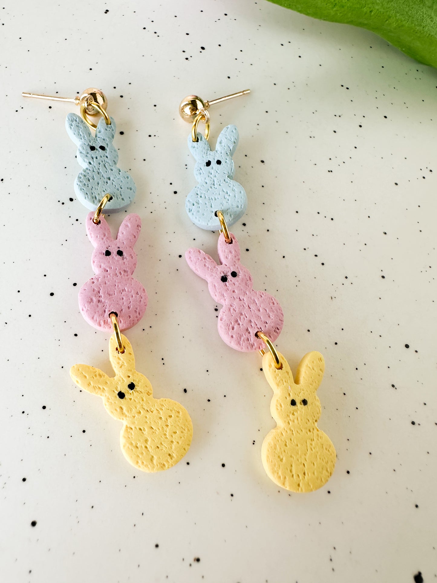 Colorful Bunny Dangles