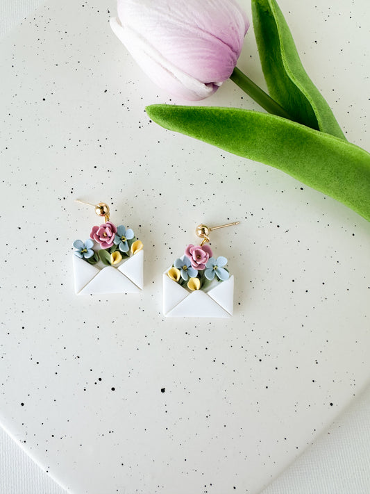 Flower Envelope Dangles