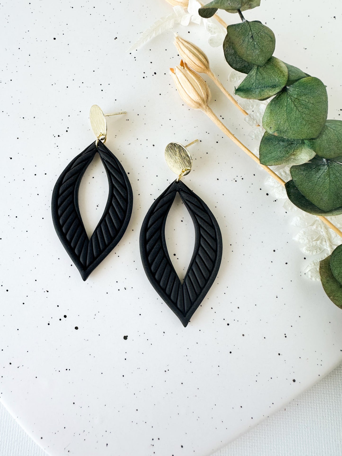 Neutral Geometric Earrings