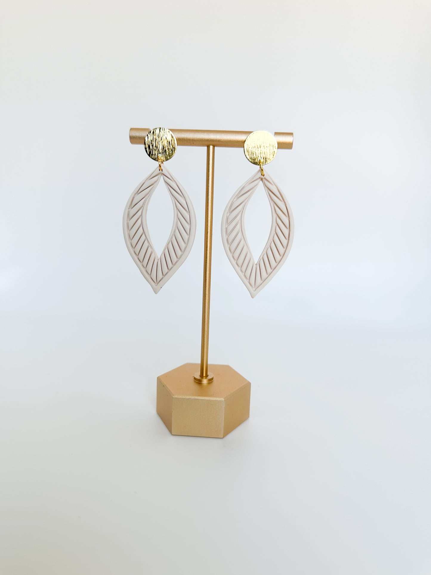 Neutral Geometric Earrings