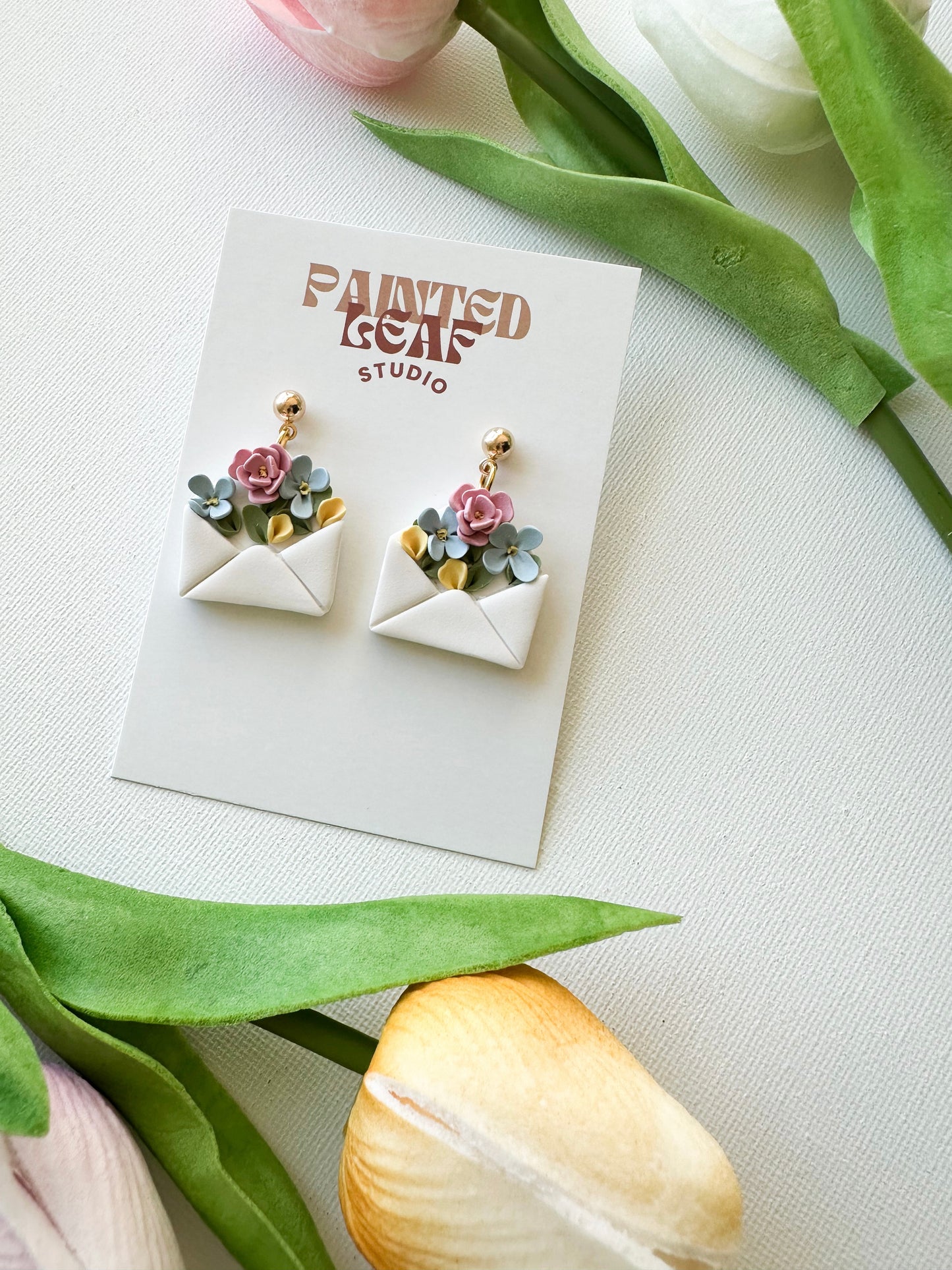 Flower Envelope Dangles