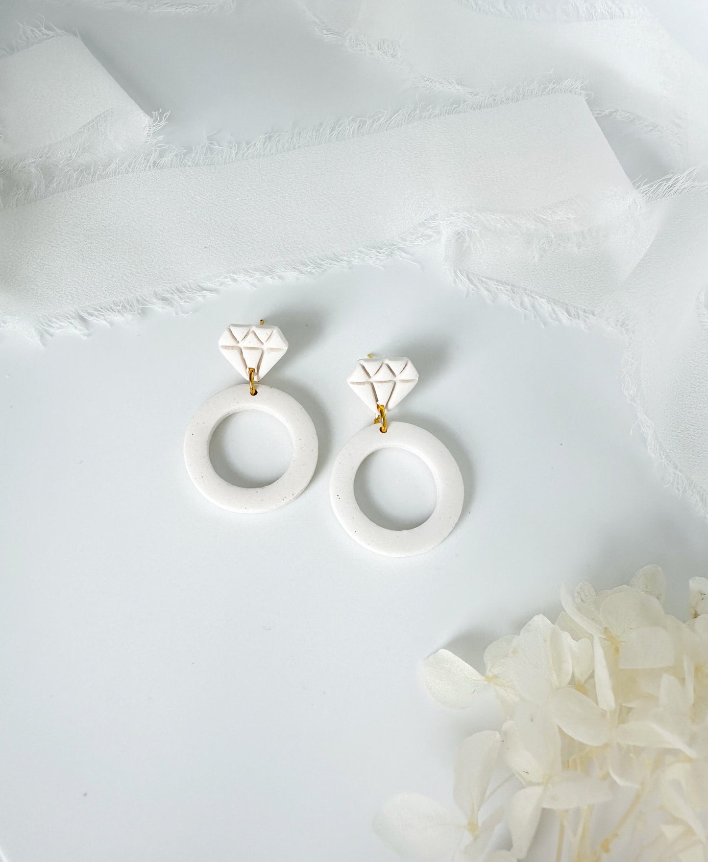 Engagement Ring Earrings